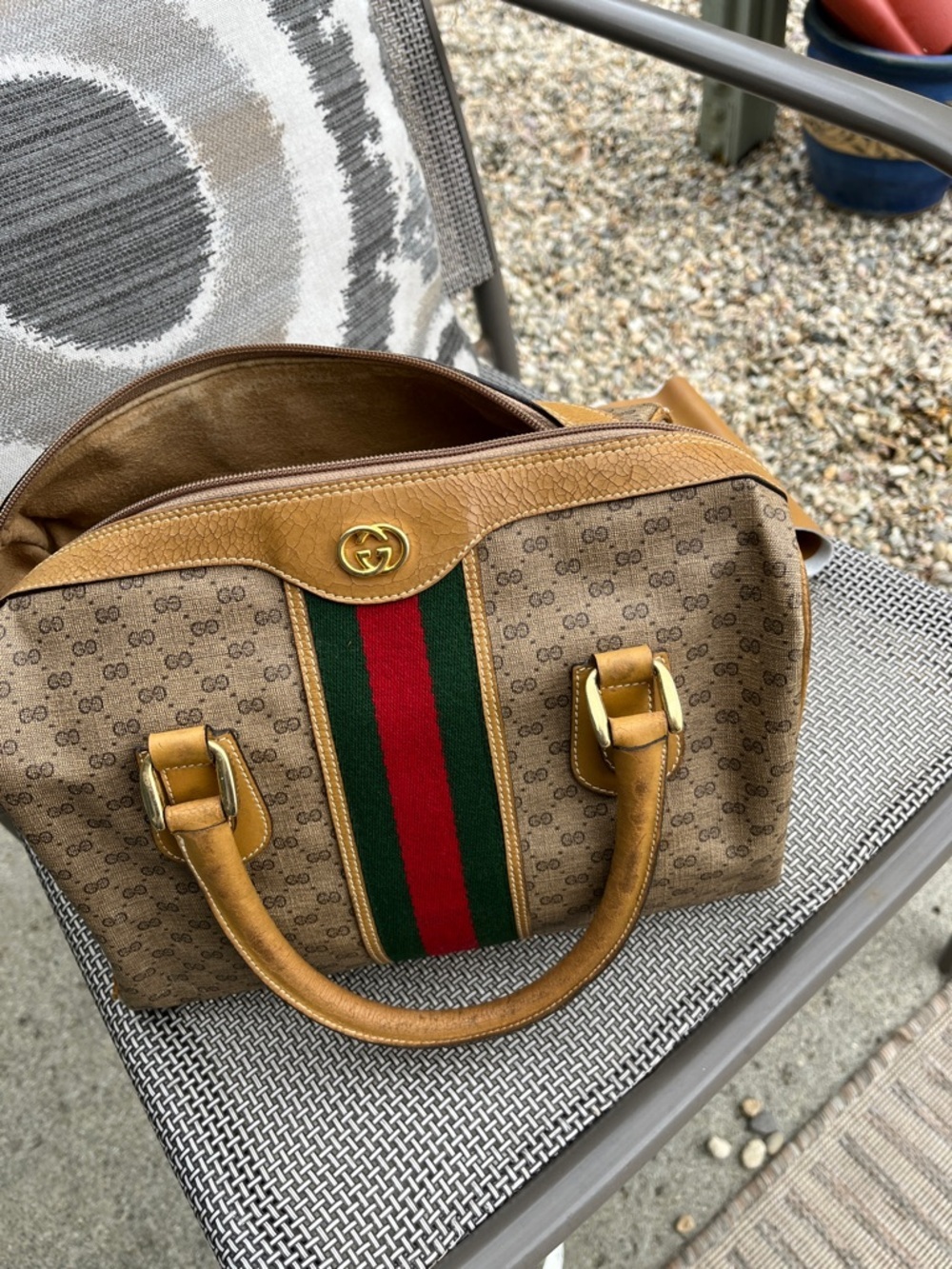 Gucci Vintage Project Bag Super Cool Vintage GG Monogram - Picture 2 of 16
